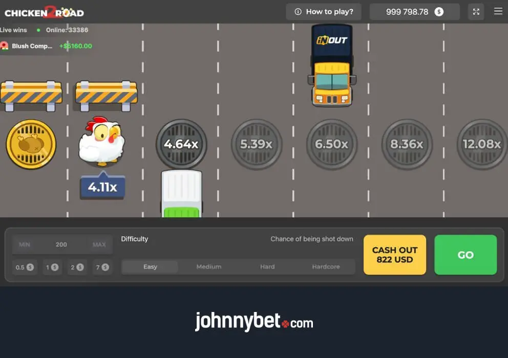 Chicken Road Spel screenshot 3